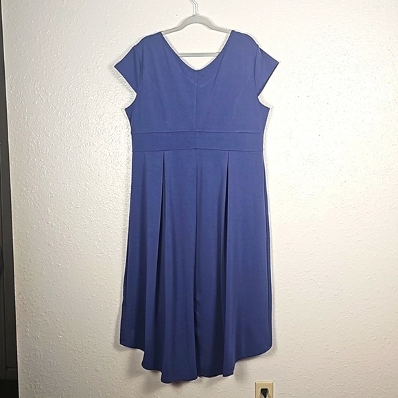 ShopWonder XXL High-Low Cap Sleeve Formal Dress - Picture 6 of 6